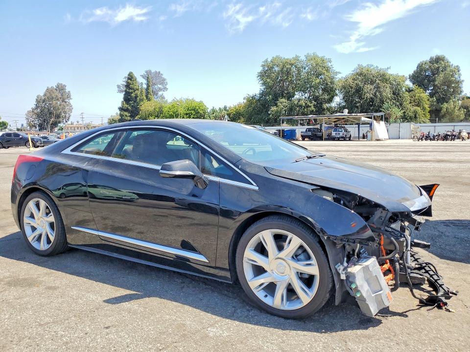 2016 Cadillac Elr VIN 1G6RL1E4XGU135976 COPART salvage auction — FRONT END, Ca - Salvage Certificate, sold $1,950 on 2026-07-02 (photo 4)