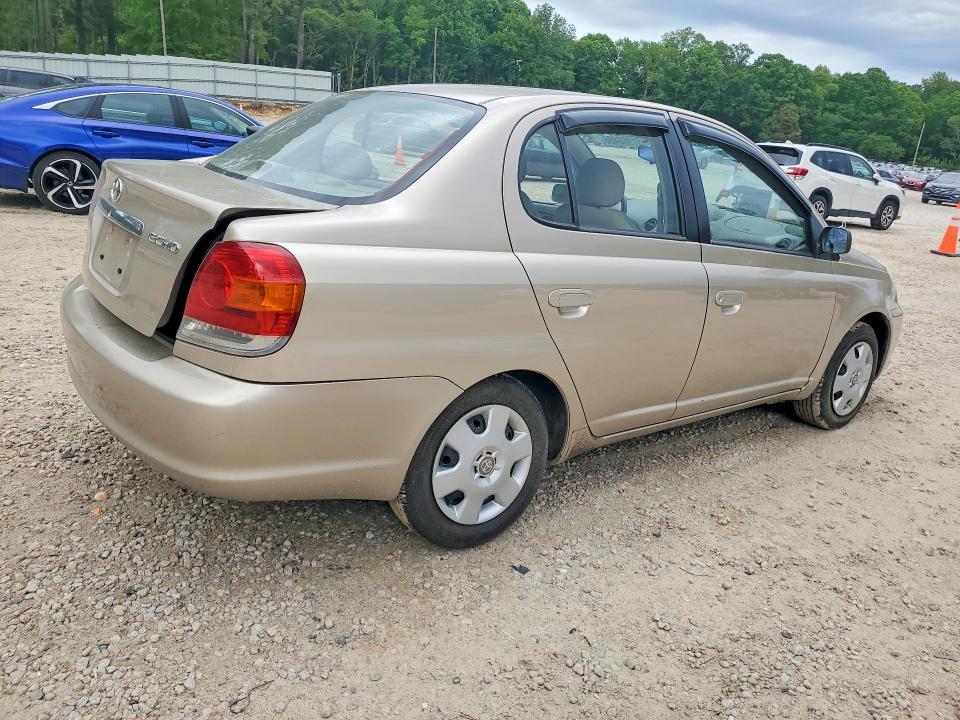 2003 Toyota Echo VIN JTDBT123630302488 COPART salvage auction — REAR END, Nc - Salvage Certificate Of Title, sold $900 on 2026-07-10 (photo 3)