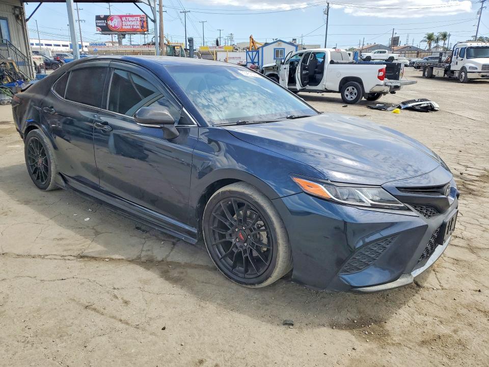 2018 Toyota Camry VIN 4T1B11HK1JU551142 COPART salvage auction — REAR END, Ca - Salvage Certificate, sold $5,200 on 2026-07-02 (photo 4)