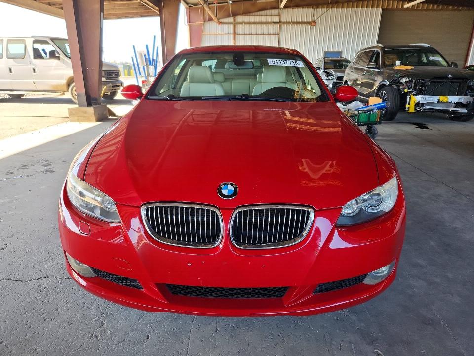 2007 BMW 3 series VIN WBAWV13597PK48206 COPART salvage auction — Burn Engine, CA - NON-REPAIRABLE VEHICLE CERT, sold $650 on 2026-07-20 (photo 5)