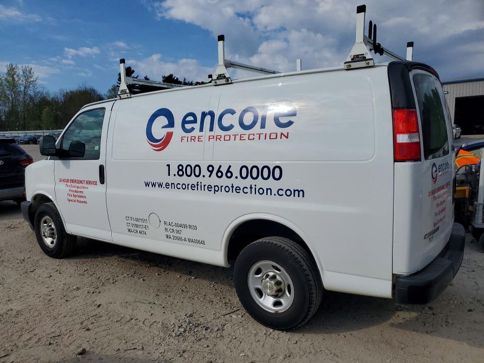 2020 Chevrolet Express VIN 1GCWGAFP8L1275212 COPART salvage auction — MINOR DENT/SCRATCHES, Ma - Cert Of Title-Salvage, sold $3,150 on 2026-07-02 (photo 2)