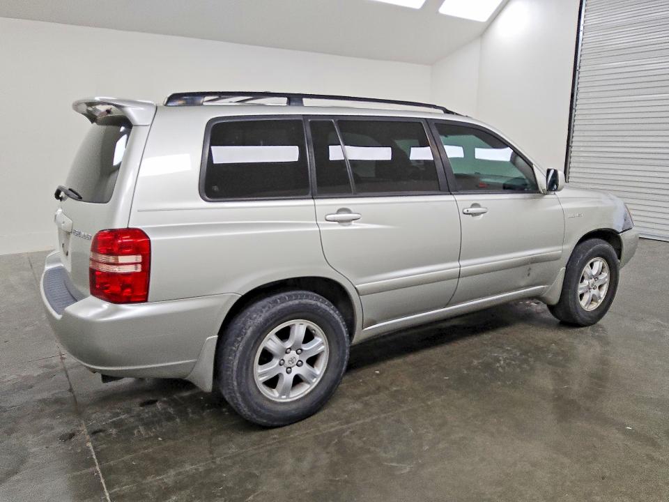 2003 Toyota Highlander VIN JTEHF21A930130301 COPART salvage auction — FRONT END, Tx - Certificate Of Title, sold $375 on 2026-07-07 (photo 3)