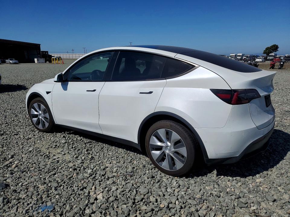 2022 Tesla Model y VIN 7SAYGDEE9NF356338 COPART salvage auction — FRONT END, Ca - Salvage Certificate, sold $13,400 on 2026-07-27 (photo 2)