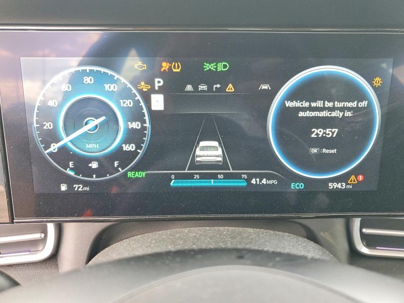2025 Hyundai VIN KMHLN4DJ9SU175931 COPART salvage auction — FRONT END, Ia - Cert Of Title-Salvage Title, sold $4,800 on 2026-07-10 (photo 9)