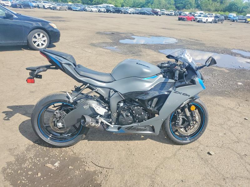 2025 Kawasaki Zx VIN JKBZXJJ15SA029500 COPART salvage auction — SIDE, Ct - Cert Of Title-Salvage, sold $6,300 on 2026-07-16 (photo 1)