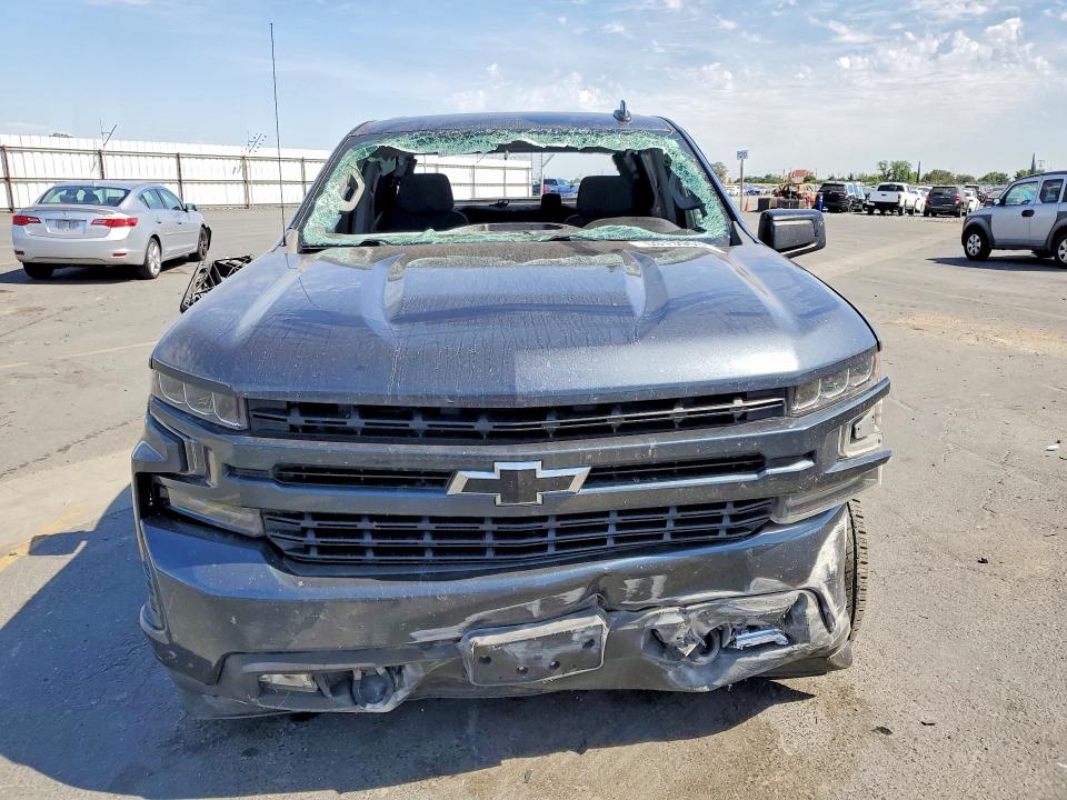 2022 Chevrolet Silverado VIN 1GCPWDED7NZ104066 COPART salvage auction — SIDE, Ca - Salvage Certificate, sold $9,400 on 2026-07-09 (photo 5)