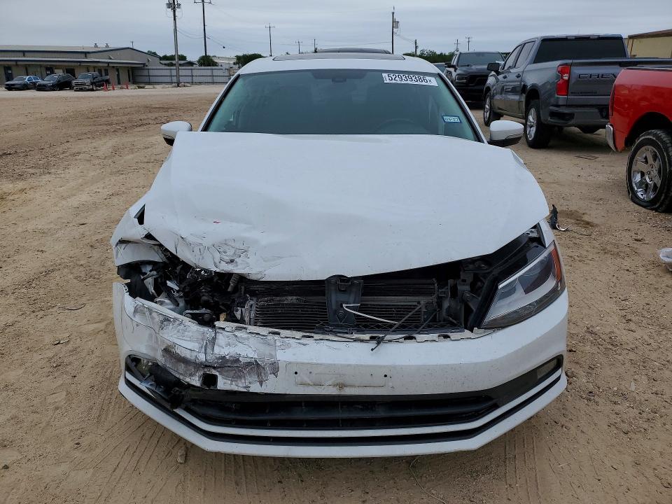 2016 Volkswagen VIN 3VWL07AJ6GM379457 COPART salvage auction — FRONT END, Tx - Salvage Vehicle Title, sold $1,800 on 2026-07-09 (photo 5)