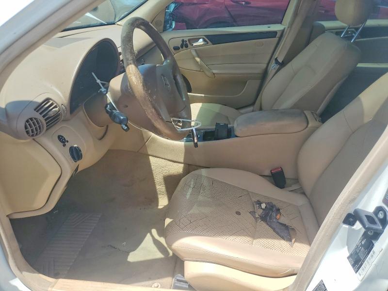 2004 Mercedes-benz C class VIN WDBRF61J14F459572 COPART salvage auction — REAR END, Fl - Cert Of Title Slvg Rebuildable, sold $350 on 2026-07-07 (photo 7)