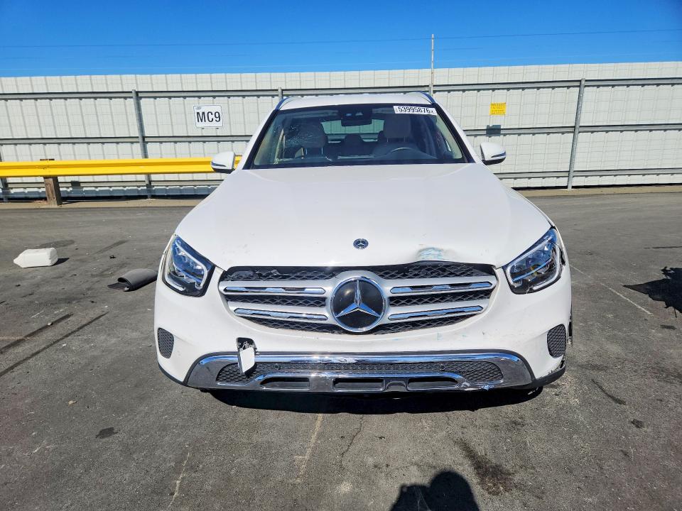 2022 Mercedes-benz Glc VIN W1N0G8EB4NV370293 COPART salvage auction — FRONT END, Ca - Salvage Certificate, sold $12,400 on 2026-07-22 (photo 5)