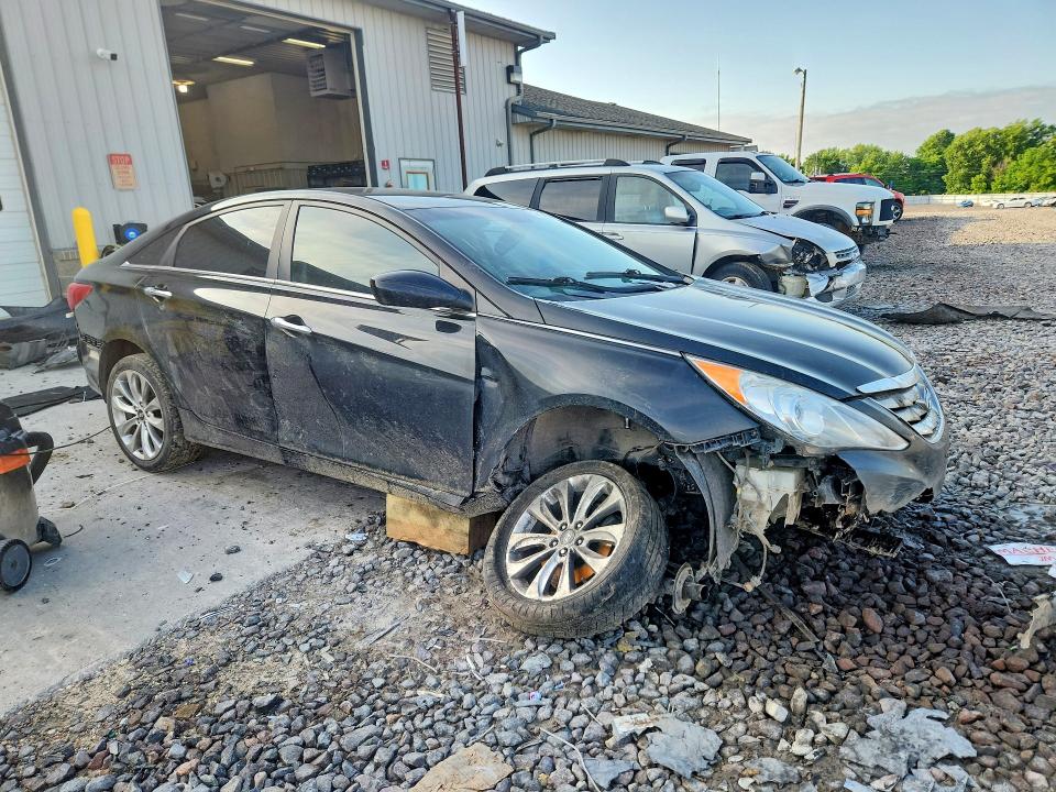 2013 Hyundai Sonata VIN 5NPEC4AC8DH798348 COPART salvage auction — FRONT END, Mo - Salvage Certificate Of Title, sold $70 on 2026-07-07 (photo 4)