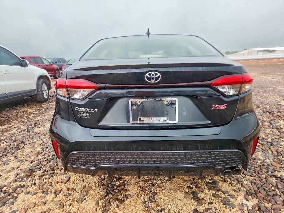 2020 Toyota Corolla VIN JTDT4RCE0LJ013696 COPART salvage auction — HAIL, Mo - Certificate Of Title, sold $5,200 on 2026-07-13 (photo 6)