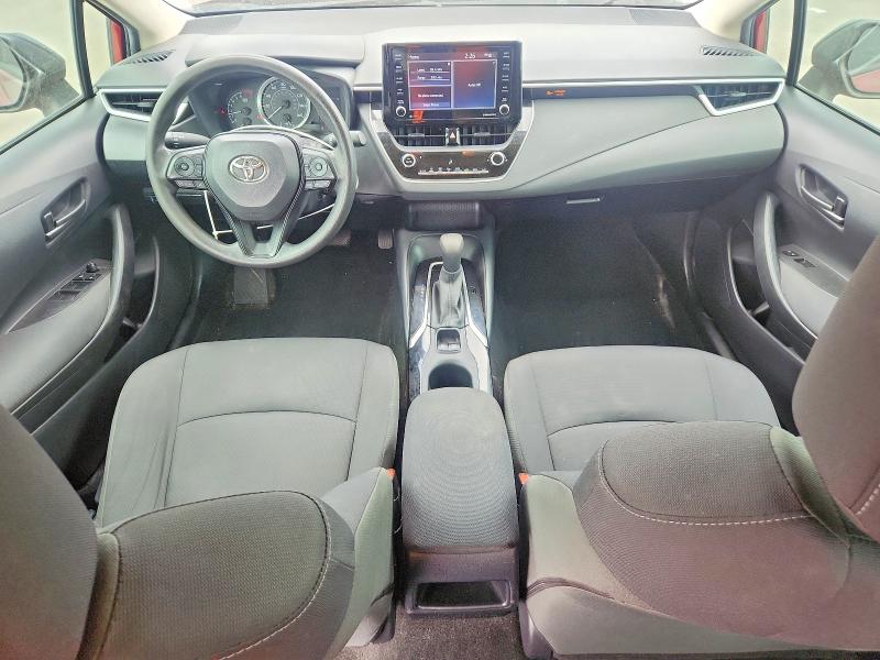 2022 Toyota Corolla VIN JTDEPMAE5NJ200618 COPART salvage auction — FRONT END, Tx - Salvage Vehicle Title, sold $3,050 on 2026-07-27 (photo 8)