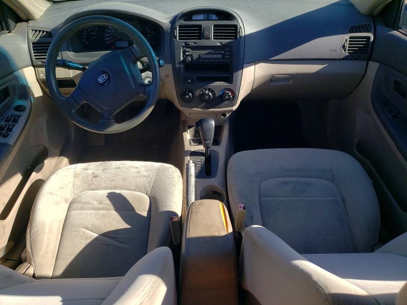 2004 Kia Spectra VIN KNAFE121645035798 COPART salvage auction — FRONT END, Va - Certificate Of Title, sold $150 on 2026-07-24 (photo 8)