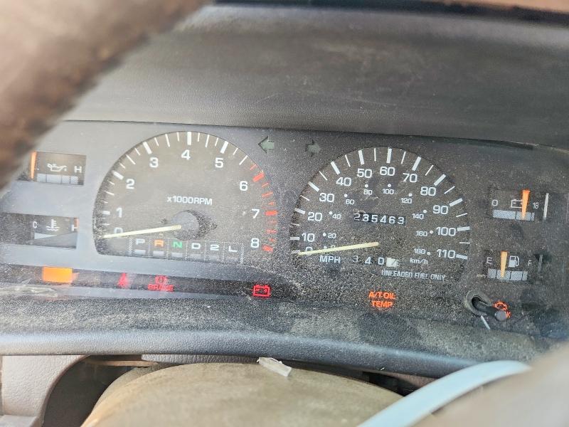 1993 Toyota T100 VIN JT4VD20C5P0008766 COPART salvage auction — FRONT END, Tn - Salvage Certificate, sold $625 on 2026-07-23 (photo 9)