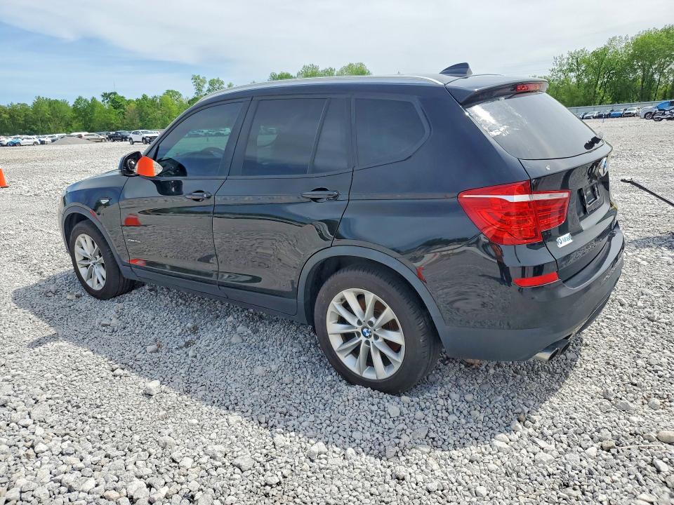 2017 BMW X3 VIN 5UXWX9C53H0T06752 COPART salvage auction — MECHANICAL, Oh - Certificate Of Title (P), sold $4,700 on 2026-07-09 (photo 2)