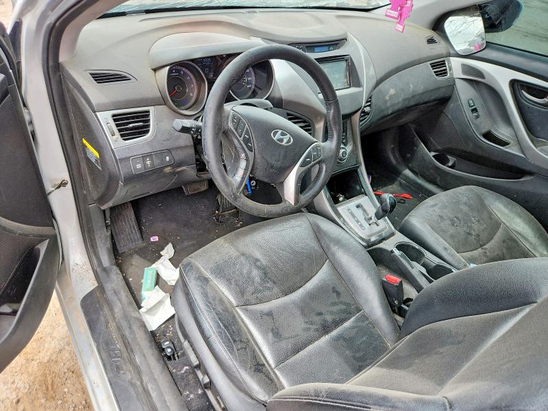 2013 Hyundai Elantra VIN KMHDH4AE5DU969556 COPART salvage auction — FRONT END, Az - Cert Of Title - Salvage, sold $375 on 2026-07-31 (photo 8)