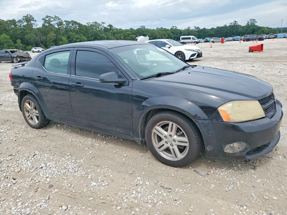 2013 Dodge Avenger VIN 1C3CDZAG8DN668885 COPART salvage auction — REAR END, TX - CERT OF TITLE-REBUILT SALVAGE, sold $550 on 2026-07-03 (photo 4)