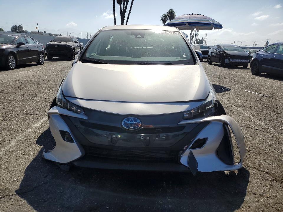 2021 Toyota Prius VIN JTDKAMFPXM3190072 COPART salvage auction — FRONT END, Ca - Salvage Certificate, sold $3,700 on 2026-07-14 (photo 5)