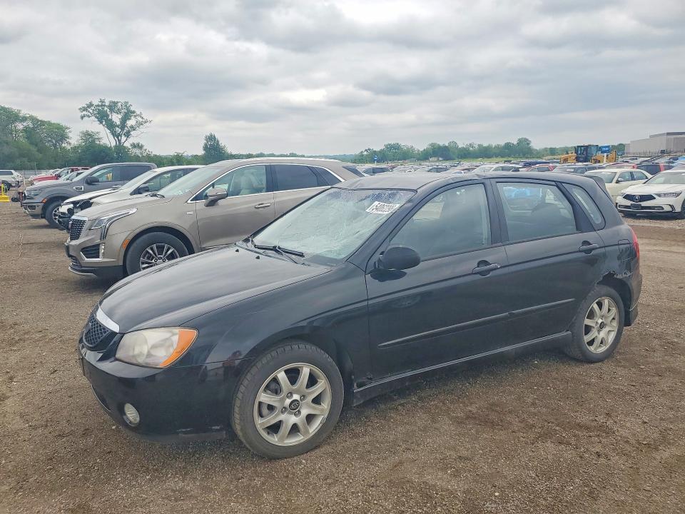 2005 Kia Spectra VIN KNAFE161855117902 COPART salvage auction — ROOF, Ia - Cert Of Title-Salvage Title, sold $475 on 2026-07-06 (photo 1)