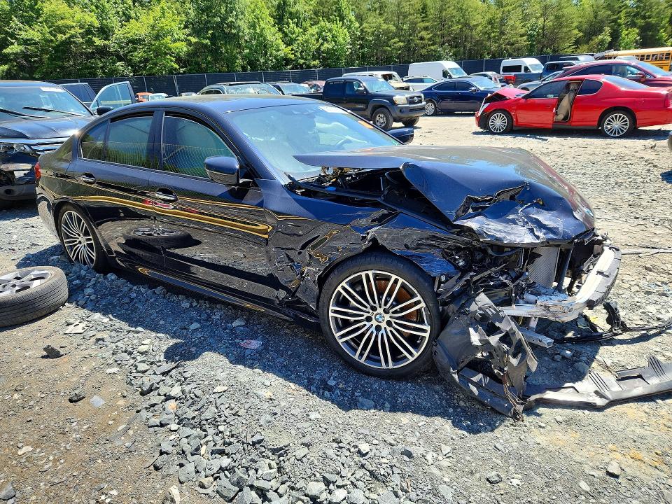 2017 BMW 5er VIN WBAJA7C31HG904472 COPART salvage auction — FRONT END, Md - Cert Of Salvage > 75% Damage, sold $4,150 on 2026-07-10 (photo 5)