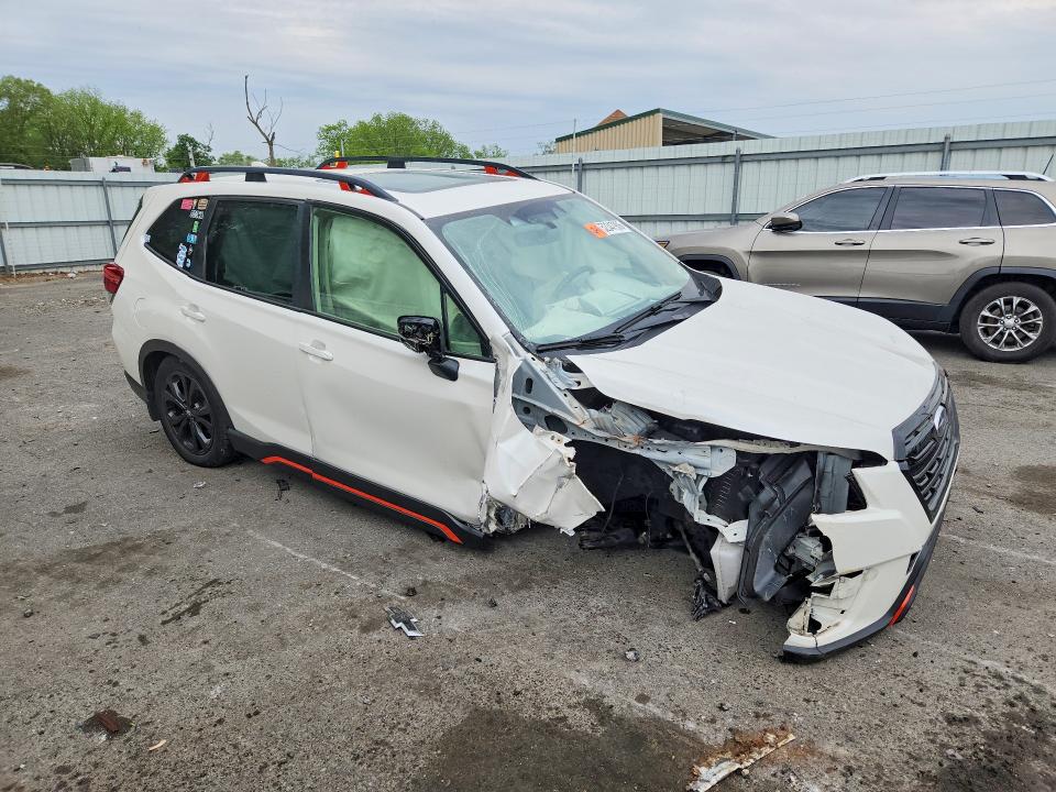 2022 Subaru VIN JF2SKAJC7NH498001 COPART salvage auction — FRONT END, Nj - Cert Of Title-Salvage, sold $4,150 on 2026-07-14 (photo 4)