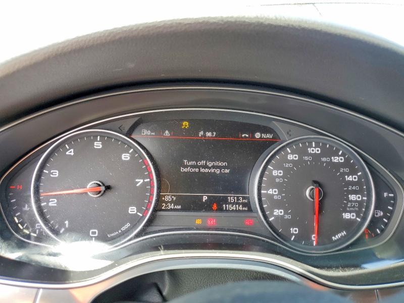 2015 Audi VIN WAUFGAFC6FN043165 COPART salvage auction — UNDERCARRIAGE, In - Certificate Of Title, sold $275 on 2026-07-21 (photo 9)