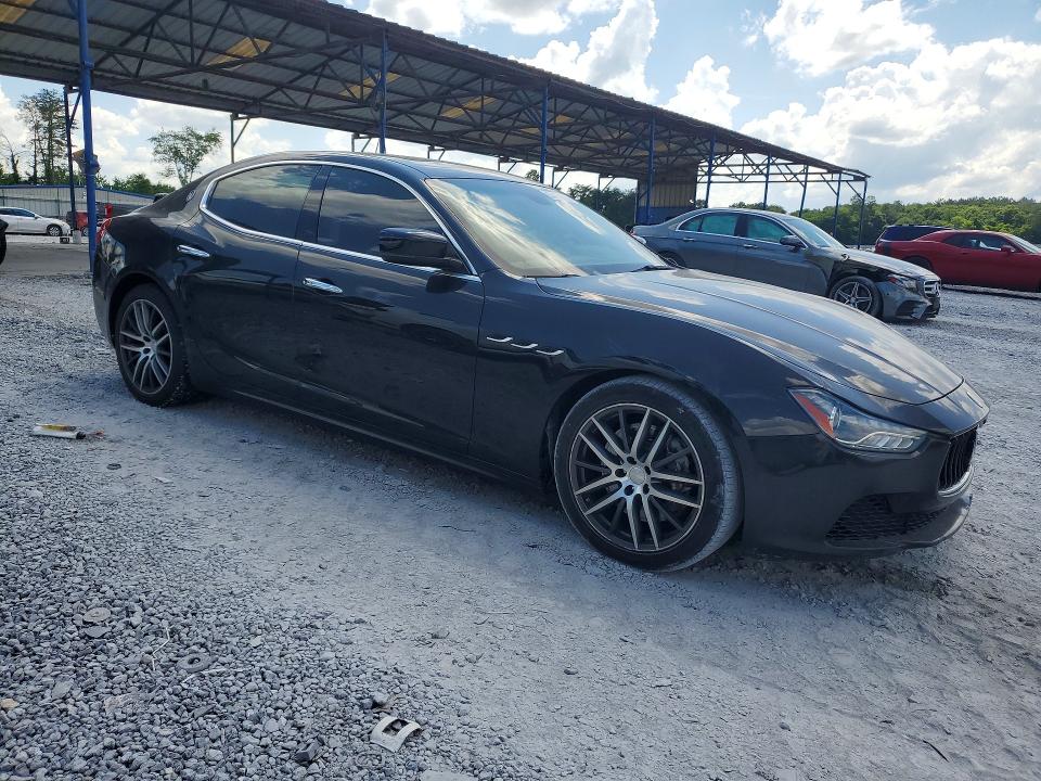 2015 Maserati Ghibli VIN ZAM57XSA7F1144305 COPART salvage auction — MINOR DENT/SCRATCHES, Ga - Certificate Of Title, sold $4,100 on 2026-07-23 (photo 4)
