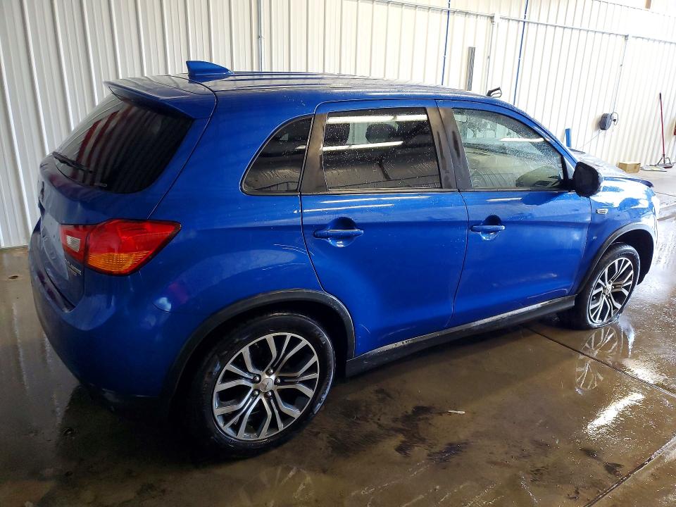 2017 Mitsubishi Outlander VIN JA4AR3AU6HZ022342 COPART salvage auction — FRONT END, Pa - Certificate Of Salvage, sold $2,100 on 2026-07-08 (photo 3)