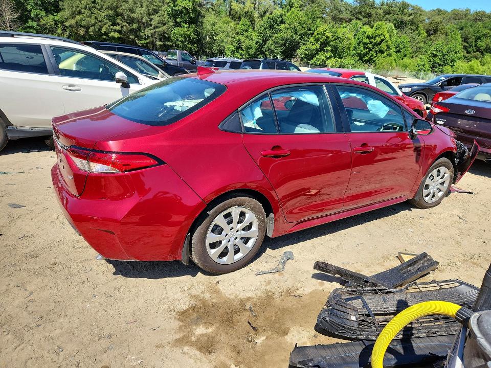2025 Toyota Corolla VIN 5YFB4MDE6SP340112 COPART salvage auction — FRONT END, Pa - Certificate Of Salvage, sold $2,950 on 2026-07-14 (photo 3)