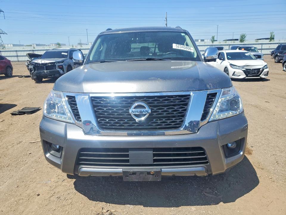 2019 Nissan VIN JN8AY2NC4K9583199 COPART salvage auction — REAR END, Il - Salvage Certificate, sold $9,400 on 2026-07-09 (photo 5)
