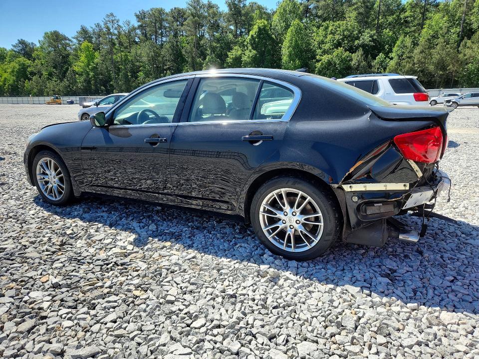 2012 Infiniti G VIN JN1CV6AR4CM972926 COPART salvage auction — REAR END, Ga - Cert Of Title-Salvage, sold $4,050 on 2026-07-28 (photo 2)