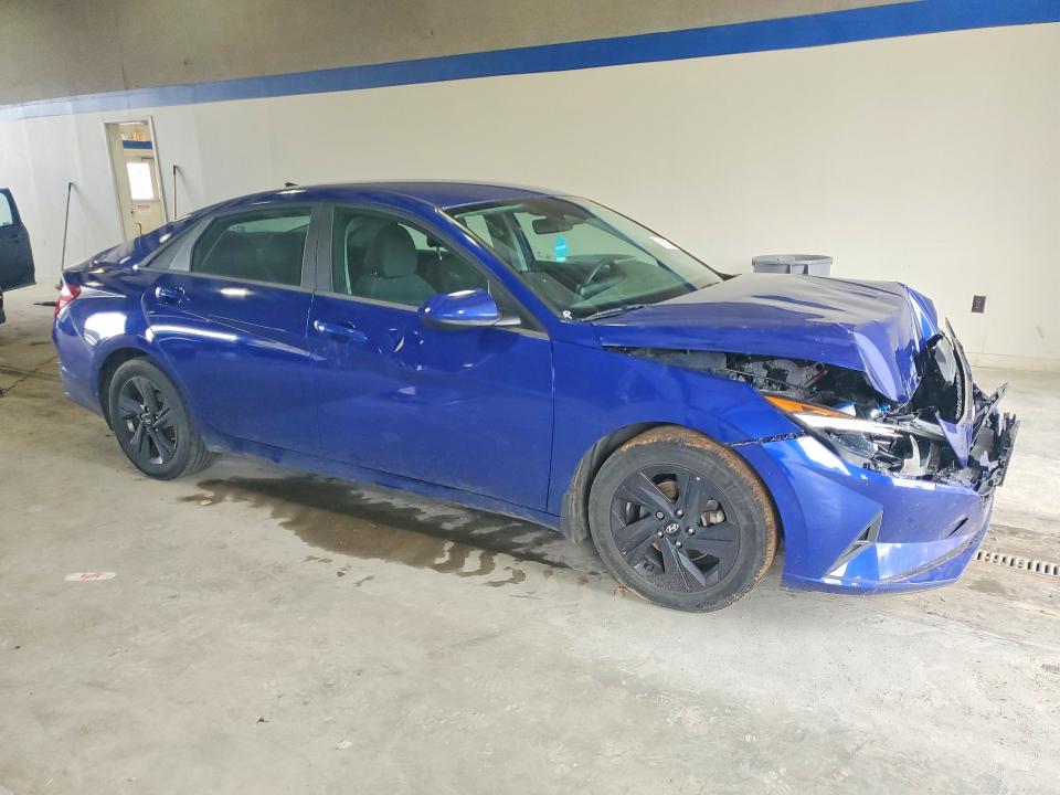 2022 Hyundai Elantra VIN 5NPLM4AG0NH060018 COPART salvage auction — FRONT END, Va - Cert Of Title - Salvage, sold $2,300 on 2026-07-10 (photo 4)