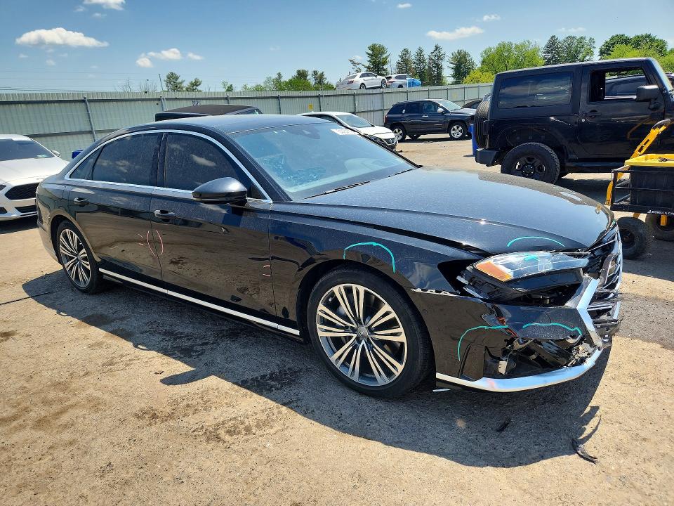 2020 Audi VIN WAU8DAF85LN010716 COPART salvage auction — FRONT END, Pa - Certificate Of Salvage, sold $11,600 on 2026-07-17 (photo 4)