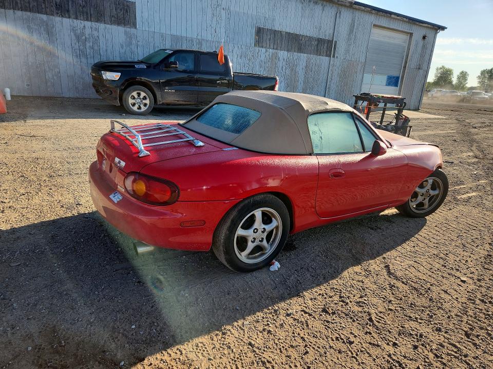 1999 Mazda Mx-5 miata VIN JM1NB3531X0117519 COPART salvage auction — FRONT END, MI - CERTIFICATE OF TITLE, sold $1,550 on 2026-07-15 (photo 3)