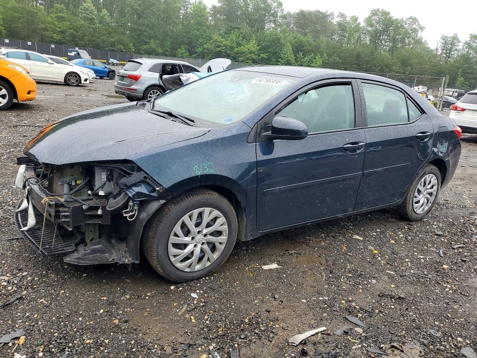 2017 Toyota Corolla VIN 5YFBURHEXHP668309 COPART salvage auction — FRONT END, Md - Cert Of Salvage < 75% Damage, sold $4,000 on 2026-07-07 (photo 1)