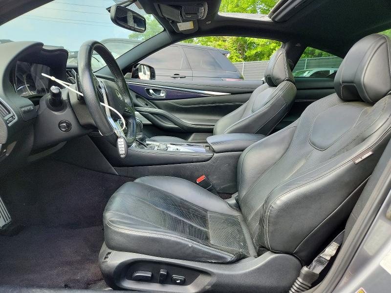2017 Infiniti Q60 VIN JN1EV7EL9HM553305 COPART salvage auction — FRONT END, Md - Cert Of Salvage > 75% Damage, sold $3,200 on 2026-07-14 (photo 7)