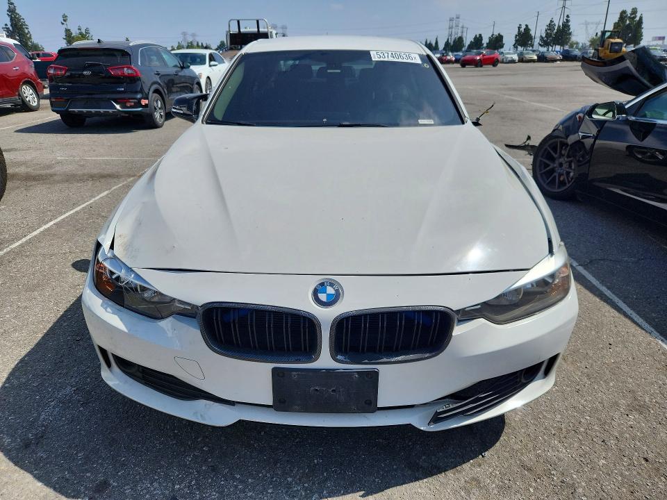 2015 BMW 3 series VIN WBA3B1G53FNT07900 COPART salvage auction — ALL OVER, CA - SALVAGE CERTIFICATE, sold $1,950 on 2026-07-09 (photo 5)