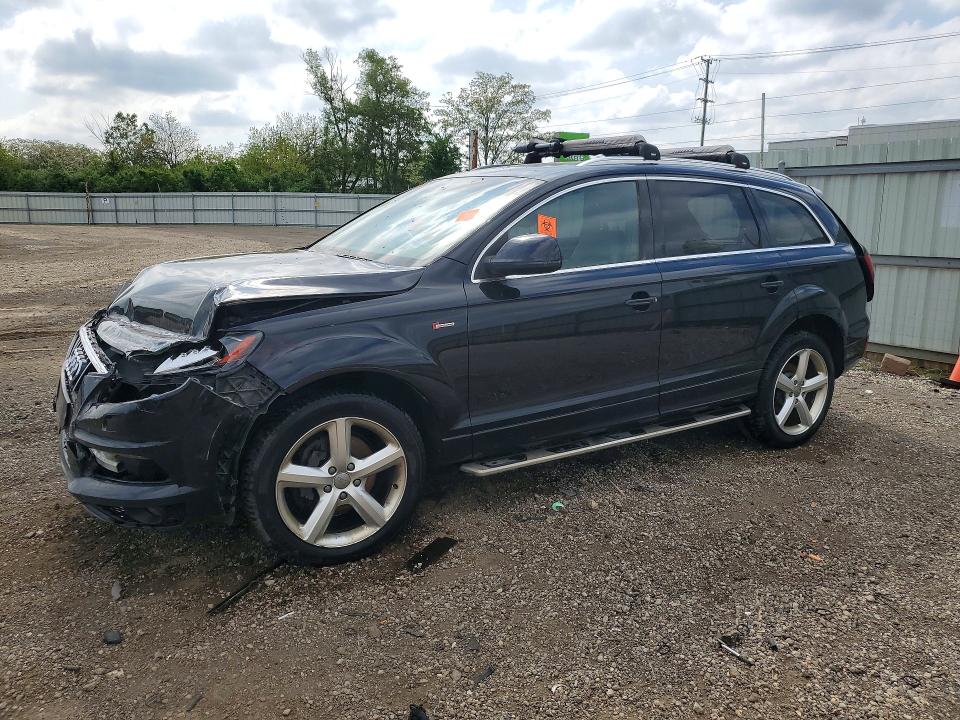 2013 Audi Q7 VIN WA1DGAFE6DD013642 — COPART salvage auction photo