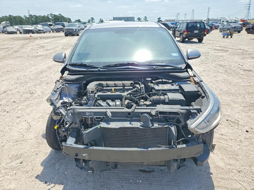 2022 Hyundai Accent VIN 3KPC24A68NE186340 COPART salvage auction — FRONT END, Tx - Salvage Vehicle Title, sold $2,500 on 2026-07-10 (photo 5)