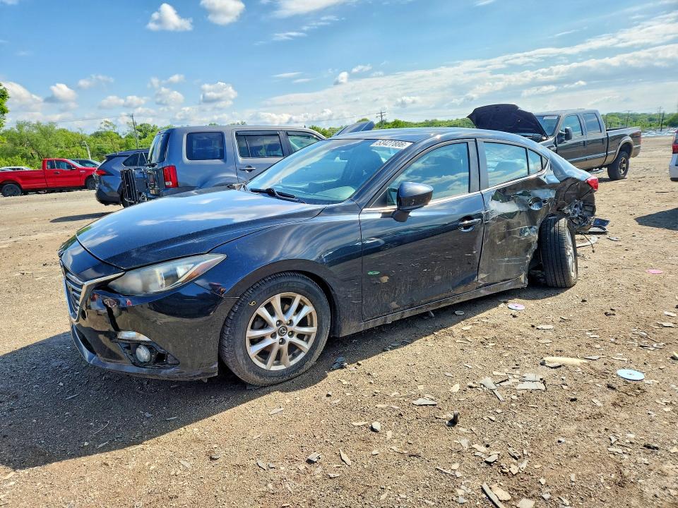 2014 Mazda VIN JM1BM1W79E1131839 COPART salvage auction — SIDE, Md - Cert Of Salvage > 75% Damage, sold $800 on 2026-07-09 (photo 1)