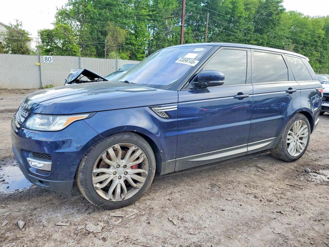 2016 Land Rover Range Rover Sport VIN SALWR2EF4GA108594 — COPART salvage auction photo