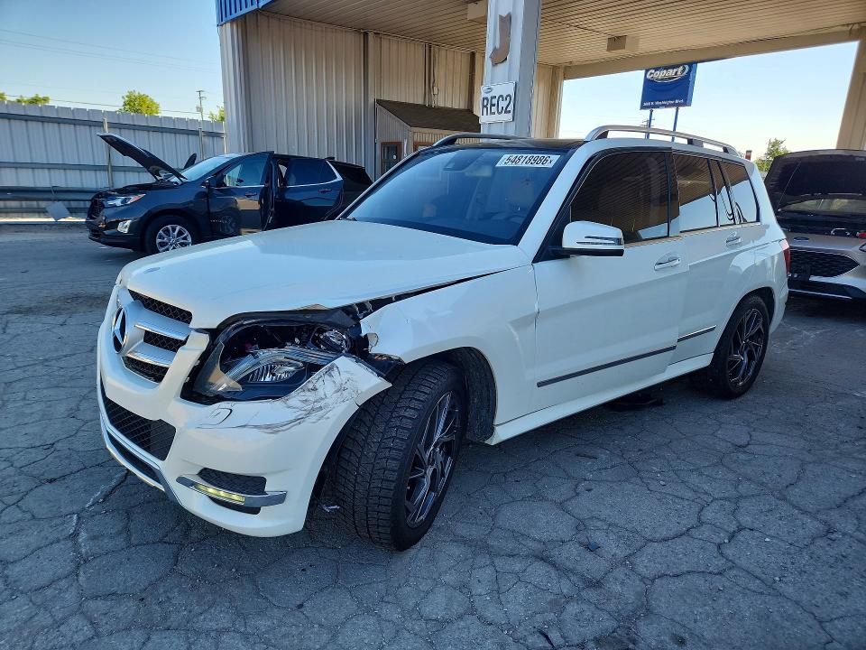 2013 Mercedes-benz Glk-klasse VIN WDCGG8JB2DG071636 COPART salvage auction — FRONT END, In - Certificate Of Title, sold $3,600 on 2026-07-20 (photo 1)