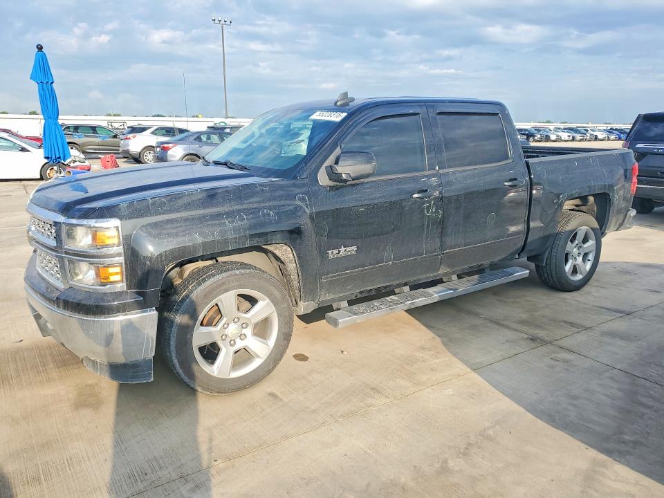 2015 Chevrolet Silverado VIN 3GCPCREC9FG538021 COPART salvage auction — HAIL, Tx - Certificate Of Title, sold $4,400 on 2026-07-02 (photo 1)