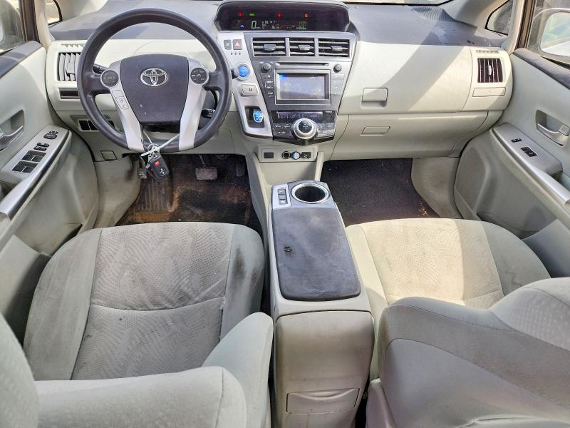 2012 Toyota Prius VIN JTDZN3EU9C3164663 COPART salvage auction — MINOR DENT/SCRATCHES, Ut - Salvage Certificate, sold $1,600 on 2026-07-10 (photo 8)