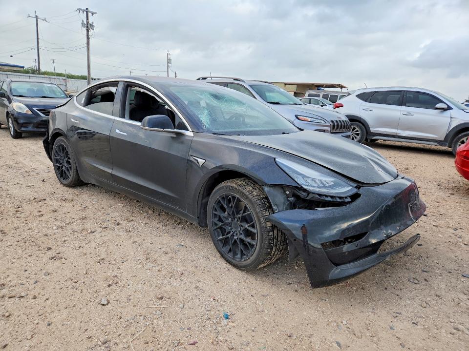 2018 Tesla Model 3 VIN 5YJ3E1EB7JF127412 COPART salvage auction — FRONT END, Tx - Certificate Of Title, sold $2,550 on 2026-07-02 (photo 4)