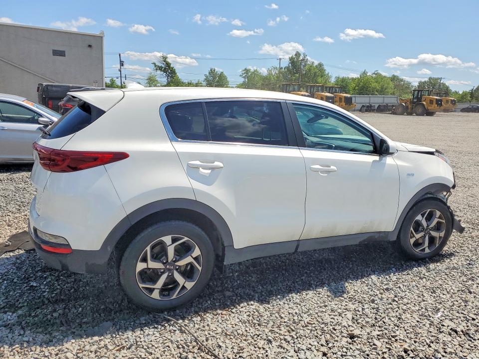 2022 Kia VIN KNDPMCAC7N7984842 COPART salvage auction — FRONT END, Nj - Cert Of Title-Salvage, sold $1,350 on 2026-07-31 (photo 3)