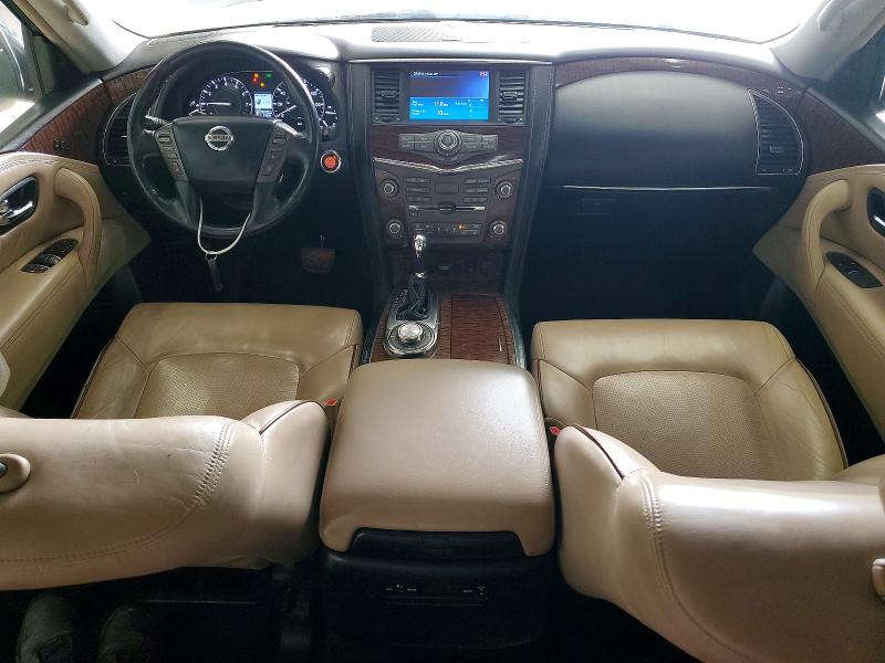 2017 Nissan Armada VIN JN8AY2NC8H9505226 COPART salvage auction — MINOR DENT/SCRATCHES, Ny - Certificate Of Title, sold $6,000 on 2026-07-02 (photo 8)