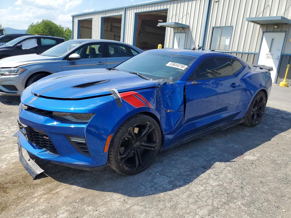 2017 Chevrolet Camaro VIN 1G1FF1R79H0183997 COPART salvage auction — SIDE, Va - Cert Of Title - Salvage, sold $11,600 on 2026-07-02 (photo 1)