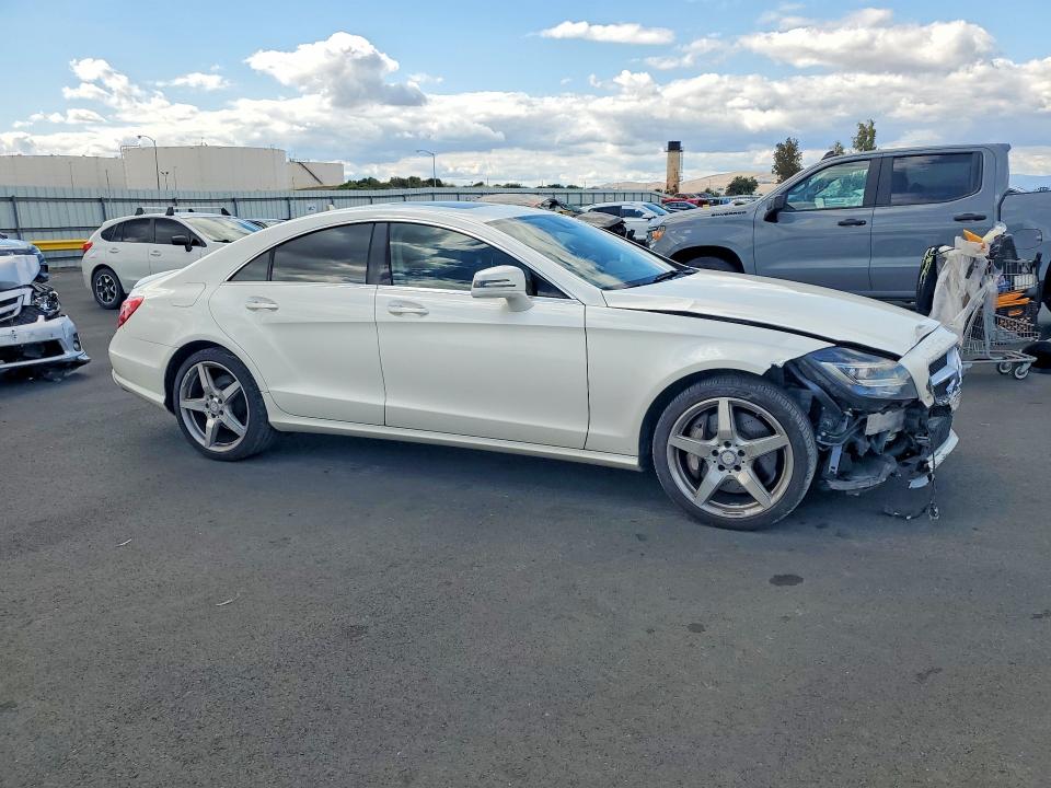 2013 Mercedes-benz Cls-klasse VIN WDDLJ7DBXDA061098 COPART salvage auction — FRONT END, Ca - Salvage Certificate, sold $3,750 on 2026-07-08 (photo 4)