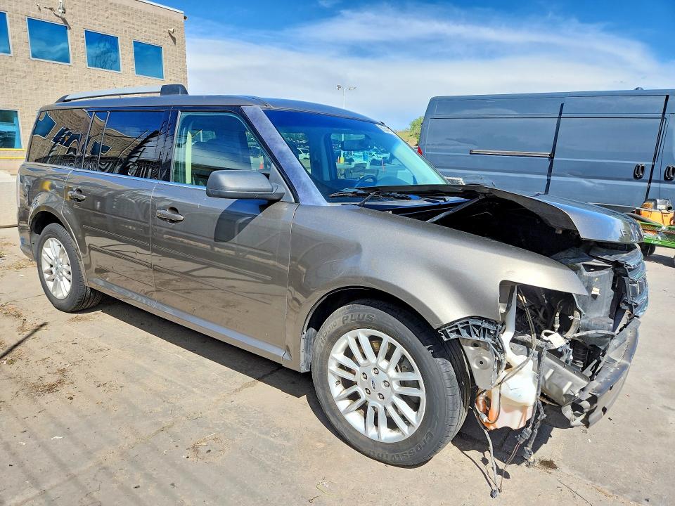 2014 Ford Flex VIN 2FMHK6C88EBD12960 COPART salvage auction — FRONT END, Co - Public - Salvage Title, sold $750 on 2026-07-08 (photo 4)